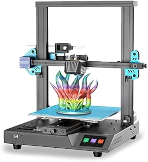 3D Printer, GIANTARM Mizar S FDM 3D printer with automatic leveling, magnetic steel printing bed for springs, TMC2208 driver, twin gear extruder, 255 x 255 x 260 mm