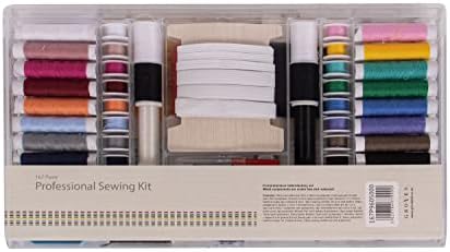 Groves 167 Piece Professional Sewing Kit, Multi-Colour, 30.5 x 17.5 x 4 cm