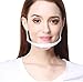 Produktbild N/Q 5 Stück Gesichtsvisier aus Kunststoff Schutzvisier Safety Gesichtsschutzschild Visier Gesichtsschutz Plexiglas Transparent Schutzvisier Mundschutz Plastik Gesichtsschutzschirm Face Shield