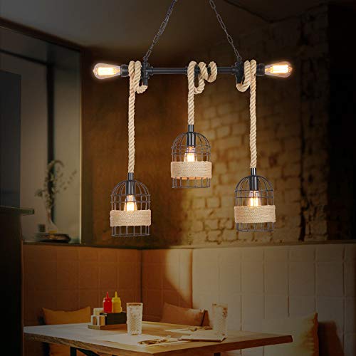Lustre industriel rétro pour sublimer une pièce sombre - 6