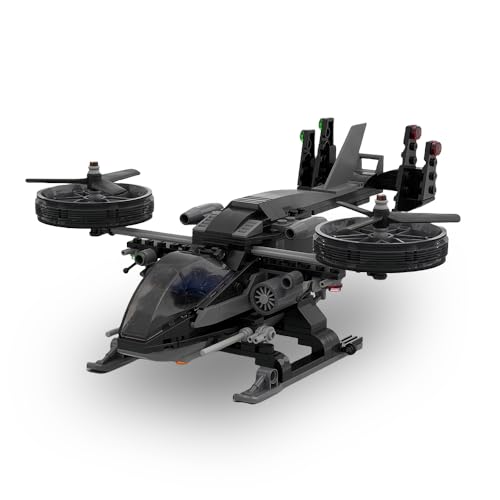 Moc Future Technology �w���R�v�^�[ �N���G�C�e�B�u�Z�b�g ���R ��s�@ �R�p�w���R�v�^�[ �r���f�B���O�u���b�N�L�b�g �F�l�ւ̃v���[���g ���S630 �g�ݗ��ăA�N�Z�T���[�ƌ݊������� (�O���[)