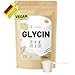 Produktbild Detox Organica Glycin 1100g = 365 Portionen, L-Glycin Pulver 100% reine Aminosäure, vegan und ohne Zusatzstoffe, Glycine hochdosiert im wiederverschließbaren Beutel mit Meßlöffel, Glycinpulver