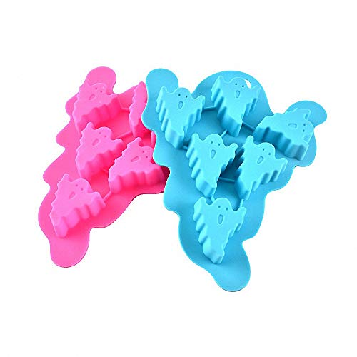 Set de 3 Moldes de Hielo Fantasma de Silicona miniatura 5