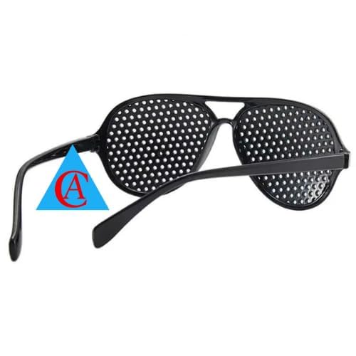 Image of 1pcs Pinhole Glasses Vision Care Anti-Myopia Eye Exercise Improver Glasses For Men, Women and Kids