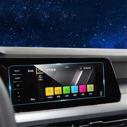 Verre trempé Golf 8 protection d'écran haut de gamme pour système navigation 2021