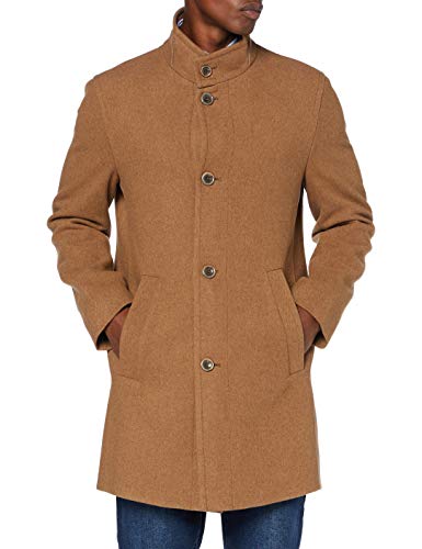Preisvergleich Produktbild bugatti Herren 621400-64039 Wollmantel, Cognac, 54