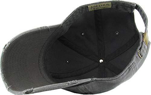 Image of KBETHOS Praying Hands Rosary Dad Hat Baseball Cap Unconstructed Polo Style Adjustable Unisex