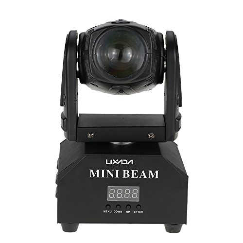 Lixada Mini Moving Head Sound Activated Rgbw Stage Light Master-Slave Auto Running 11/13 Channels Beam Light For Party Ktv Club Dj Show #TOP6