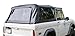 RAMPAGE PRODUCTS 98501 Complete Soft Top Kit with Frame & Hardware for 1980-1993 Ford Bronco, Black Diamond w/Tinted Windows