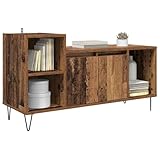 Couleur: Bois ancien Tomostar Meuble TV, Banc TV Support Télé Armoire de Télévision Bois Ancien 100 x 35 x 55 cm Bois d\'ingénierie