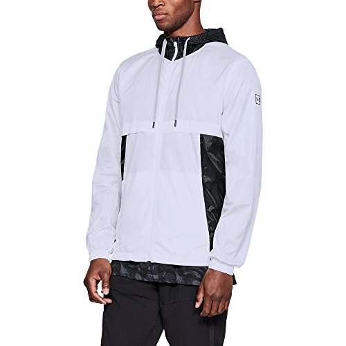 Under Armour UA Sportstyle Windbreaker MD White