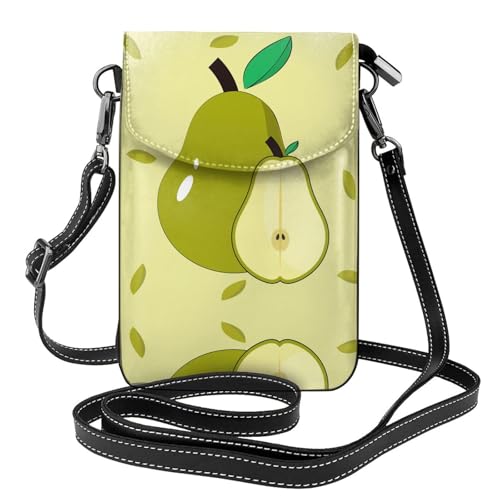 Sac à bandoulière imprimé poire doux pour voyage et stockage de pièces