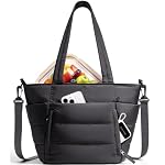 Lunch Box for Women Puffy Insulated Lunch Bag Tote Cooler Bag