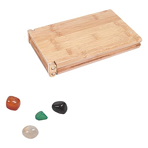 Pluvo Africa Mancala Board Game | Folding Wooden Board Chess With Colorful Natural Stones Pebbles | Board Game Set For Large Groups, Parties, Travel, Family Events, Adults, And Kids #TOP5