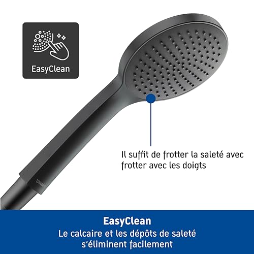 Douchette ronde Duravit MinusFlow économie d'eau 110mm - 3