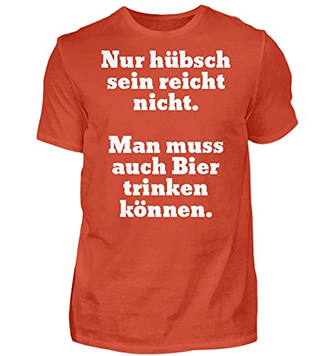 T-shirt homme bière vêtement humoristique en coton col rond original