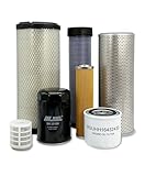 HERO Maintenance Filter Kit For Takeuchi TL6R Track Loader Filters Compatible With OEM 1911262203