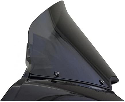 Wind Vest 68-1040 10in. Windvest Windshield - Dark Smoke Tinted