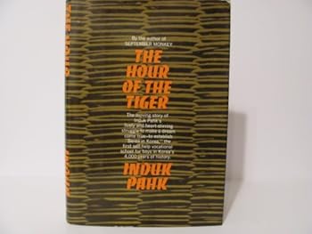 Hardcover The hour of the tiger Book