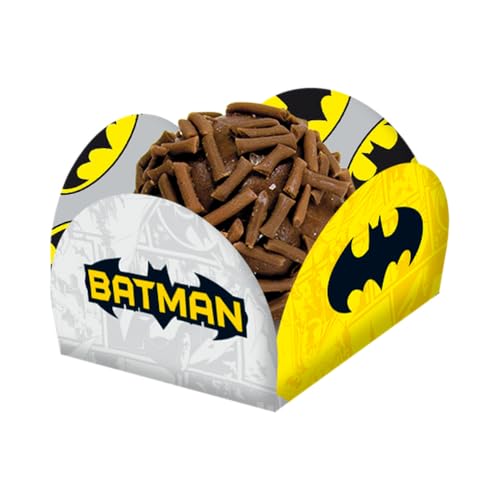 Batman Geek Porta Forminha c/40 - Festcolor