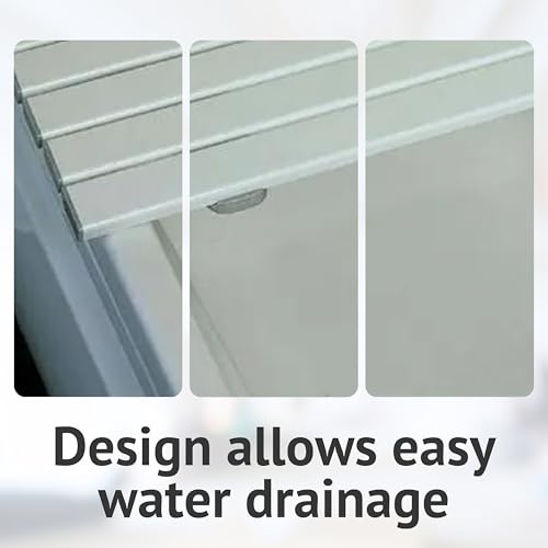 Homecraft Savanah Slatted Bath Board, Comfortable, and Stable, Quick Draining Design, Bathroom Aid, For Elderly, Disabled, Post Op, with Quick Draining, 66cm Length x 23cm Wide (26\)