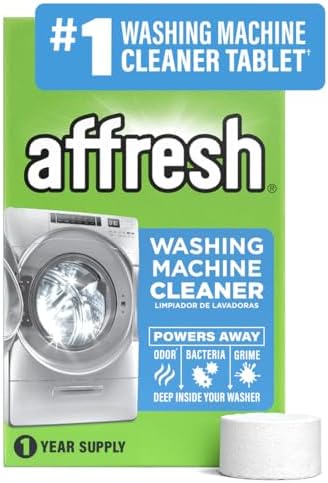 Affresh Washing Machine Cleaner, Helps Power Away Odor Causing Ba...
