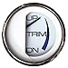 Faria White 13809 Trim Gauge for Johnson/Evinrude/Suzuki-SS Chesapeake