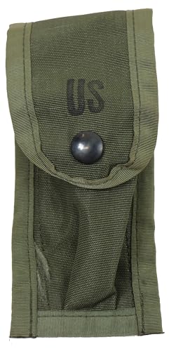 USGI OD Green Alice 9mm Magazine Pouch Olive Drab LC-1 Small Arms Carrier -  US Military
