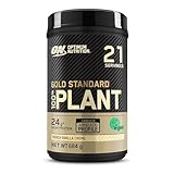 Optimum Nutrition Gold Standard Proteína en Polvo 100% Origen Vegetal para Hombres y Mujeres, para Batido Vegano, Vainilla, 684 g