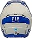 Fly Racing 73-00322X Formula Cp Slant Helmet Grey/Blue 2X
