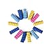 SUPVOX Crayon Poignées Écriture Aide Crayon Titulaire Doux Coussin Mousse Crayon Gripper pour Enfants Étudiants Couleurs Assorties 10 PCS