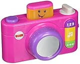 Fisher-Price Laugh & Learn Click 'n Learn Camera, Pink