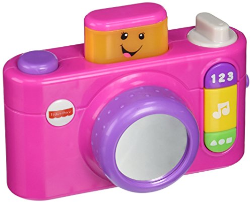 Fisher-Price Laugh & Learn Click 'n Learn Camera, Pink