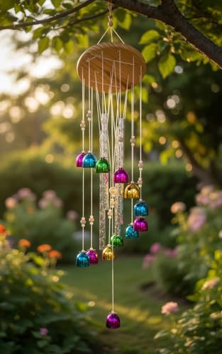 Paradigm Pictures Big Wind Chimes for Good Luck Home Positive Energy Balcony Bedroom
