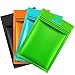 200 Pieces Mylar Zip Lock Bags Aluminum Foil Bags, Flat Metallic Mylar Foil Flat ZipLock Food Storage Bags Pouch (Multicolor)