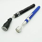 VASTOOLS Telescopic Magnetic Pickup Tool Set, 10LB Magnet Stick, Extendable Magnetic Flashlight, LED