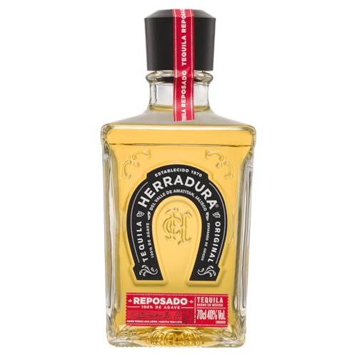 Herradura Reposado Tequila - Ultra Premium Tequila - Geschenkempfehlung - Mit buttrigen Noten von Agave und Vanille - 0.7L/40% Vol