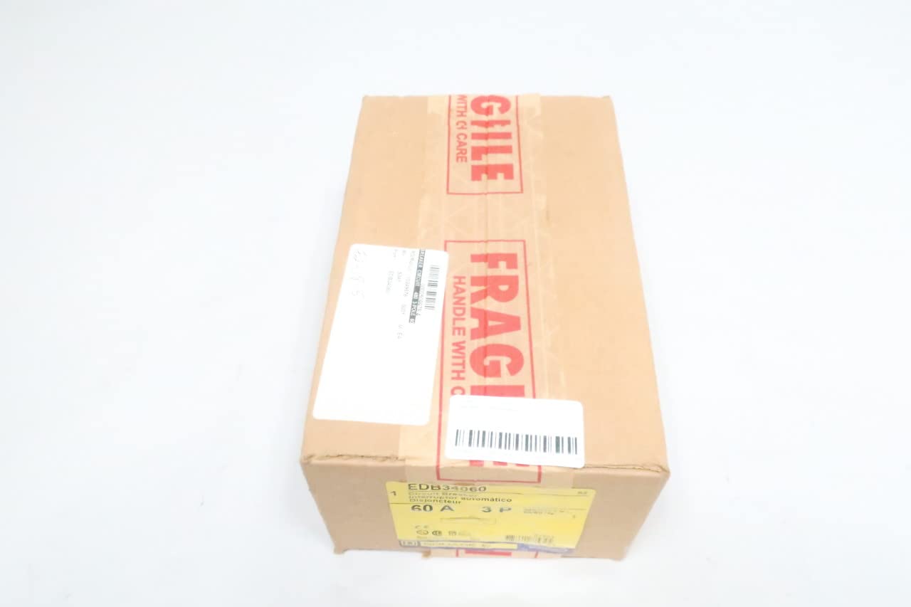 SQUARE D EDB34060 Molded CASE Circuit Breaker 3P 60A AMP 277/480V-AC