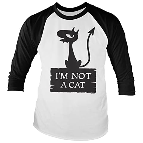 Officially Licensed Luci - I'm Not A Cat Baseball Long Sleeve T-Shirt Cover
