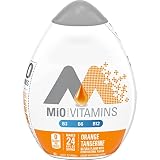 Mio Vitamins Liquid Water Enhancer, Orange Tangerine, 1.62 OZ, 6-Pack