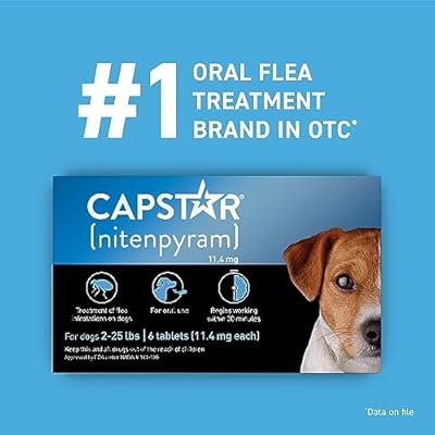 ADVECTA Flea and Tick Prevention for Medium Dogs 11-20 lbs (2 Doses) + CAPSTAR Flea Treatment for Dogs 2-25 lbs (6 Doses) Bundle