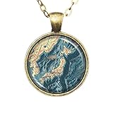 Collar de Santa Claus con azulejos de cristal