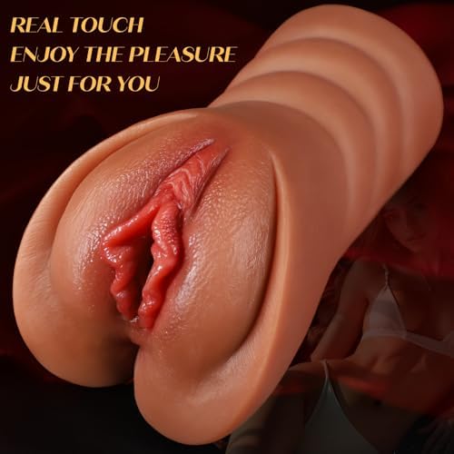 BIG SHOCKED Sex Toys for Men Pocket Pussy Extended 5D Textured Dual Tunnel — view 2