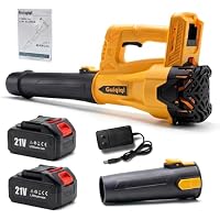 Guiqiqi 600 CFM Cordless Leaf Blower with 2x21V Batteries only