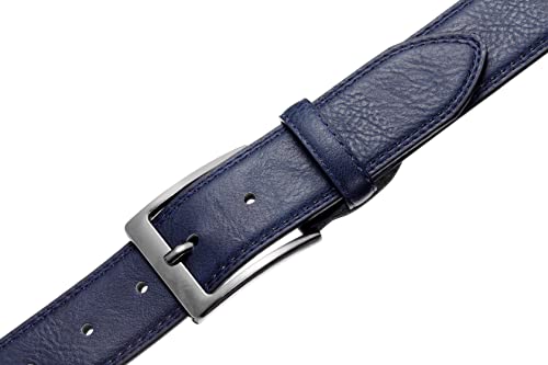 Men's Casual Leather Jeans Belts, Leather Dress belt for men, Classic and Fashion Design for Work and Business2