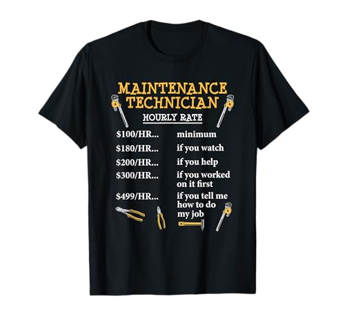 Maintenance Technician - Citations techniques industrielles pour technicien de maintenance T-Shirt