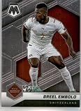 2021-22 PANINI MOSAIC FIFA #142 BREEL EMBOLO SWITZERLAND SOCCER OFFICIAL TRADING CARD OF SOCCER