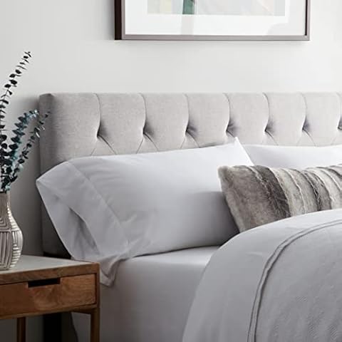 LUCID Cabecero de cama tapizado con altura ajustable Cover