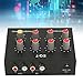 7 Band Sound Equalizer, Output Input, 12dB High Bass Adjustment, Two Channel Digital Equalizer, 3.5mm Interface, for Recording, Streaming, Podcasting