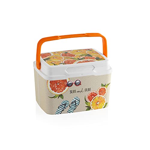 NEVERA PORTATIL RÍGIDA LIFE STORY 5L HELLO SUMMER